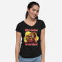 In My Island-Womens-V-Neck-Tee-rmatix