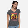In My Island-Womens-V-Neck-Tee-rmatix