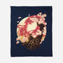 Telepath Subject 007-None-Fleece-Blanket-rmatix
