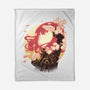 Telepath Subject 007-None-Fleece-Blanket-rmatix