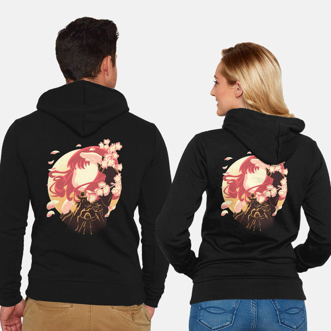 Telepath Subject 007-Unisex-Zip-Up-Sweatshirt-rmatix