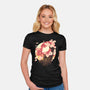 Telepath Subject 007-Womens-Fitted-Tee-rmatix