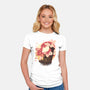 Telepath Subject 007-Womens-Fitted-Tee-rmatix