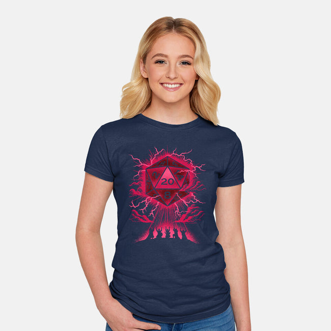 The Critical Blessing-Womens-Fitted-Tee-sachpica