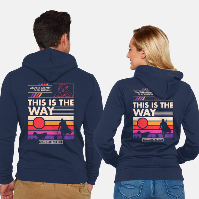 Prime Neon-Unisex-Zip-Up-Sweatshirt-sachpica