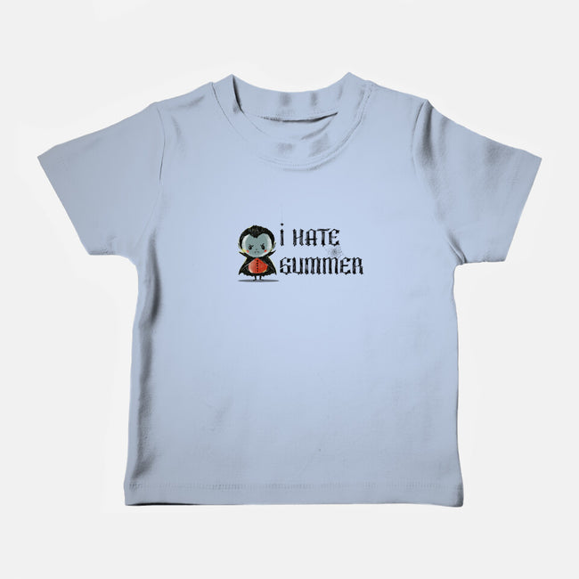 I Hate Summer-Baby-Basic-Tee-kharmazero