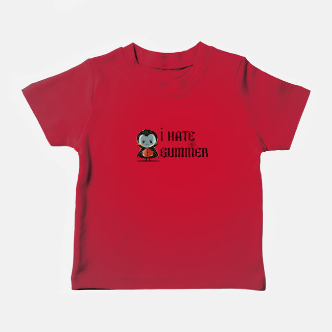 I Hate Summer-Baby-Basic-Tee-kharmazero