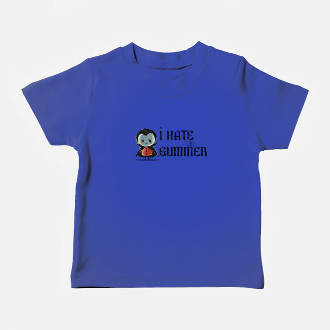 I Hate Summer-Baby-Basic-Tee-kharmazero