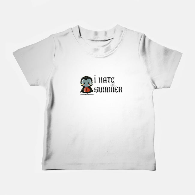 I Hate Summer-Baby-Basic-Tee-kharmazero