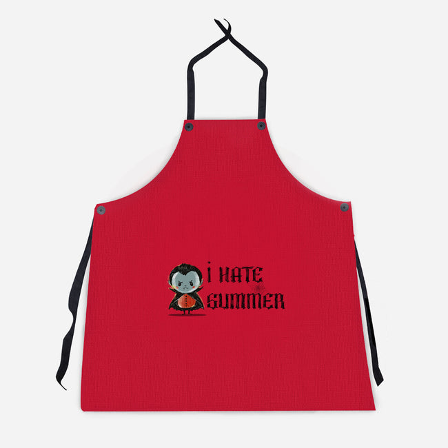 I Hate Summer-Unisex-Kitchen-Apron-kharmazero
