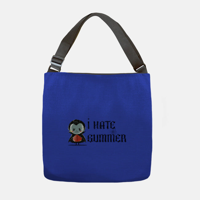I Hate Summer-None-Adjustable Tote-Bag-kharmazero