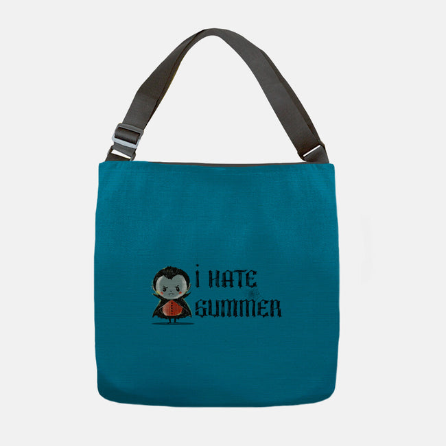 I Hate Summer-None-Adjustable Tote-Bag-kharmazero