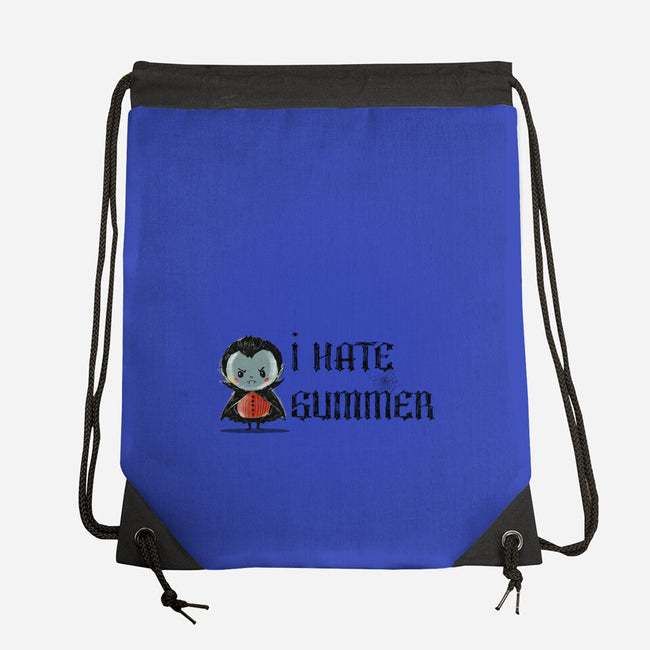 I Hate Summer-None-Drawstring-Bag-kharmazero