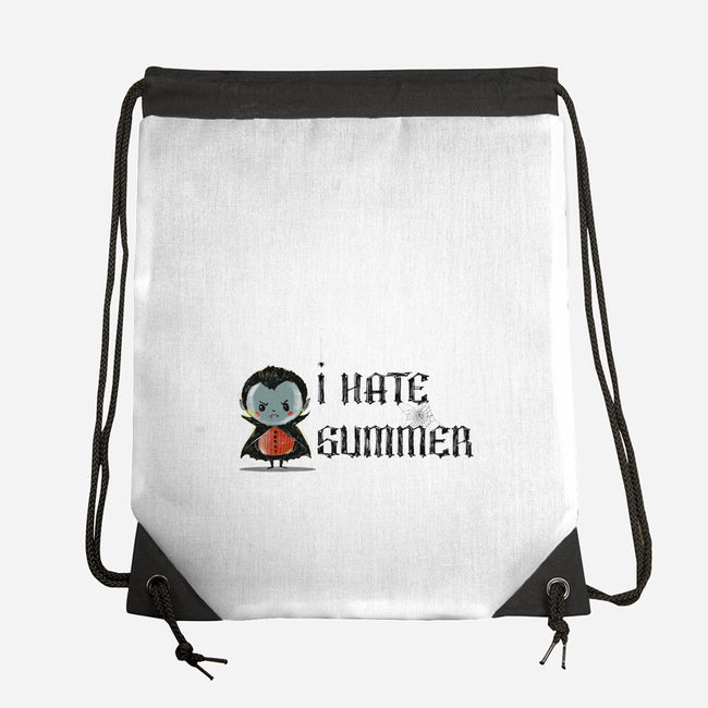 I Hate Summer-None-Drawstring-Bag-kharmazero