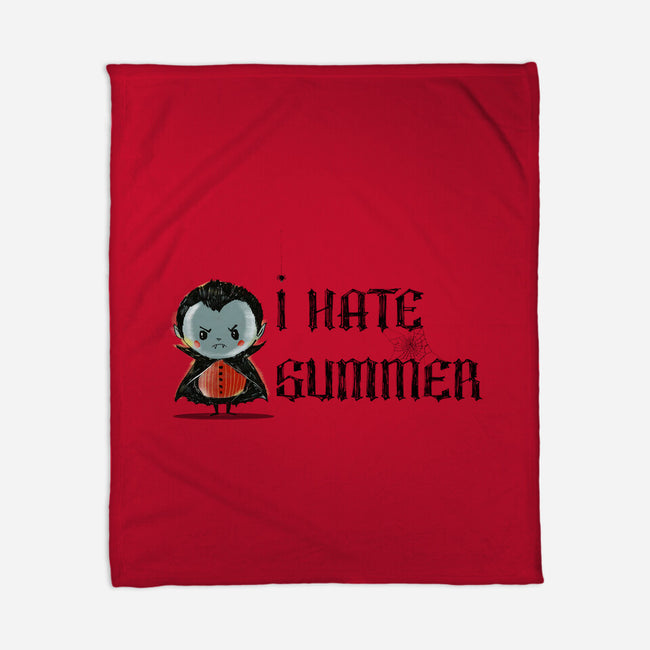 I Hate Summer-None-Fleece-Blanket-kharmazero