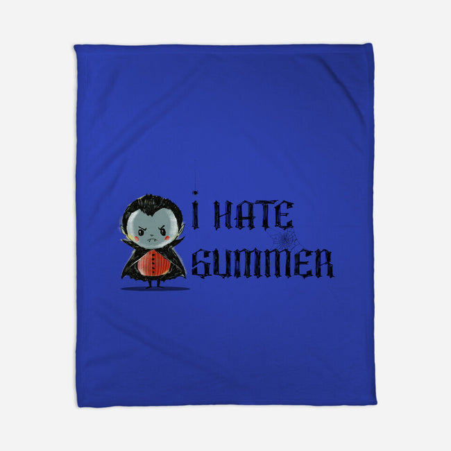 I Hate Summer-None-Fleece-Blanket-kharmazero