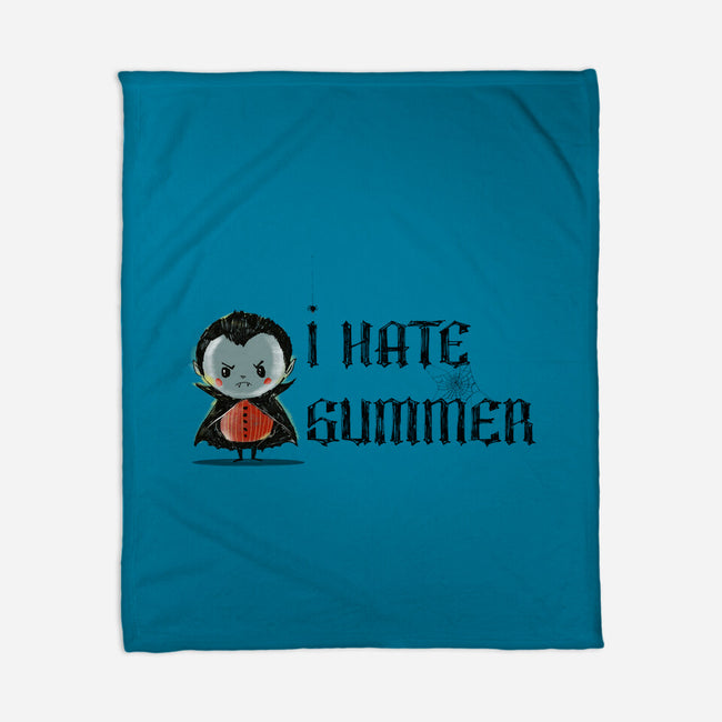 I Hate Summer-None-Fleece-Blanket-kharmazero