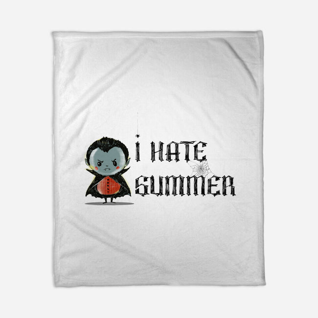 I Hate Summer-None-Fleece-Blanket-kharmazero