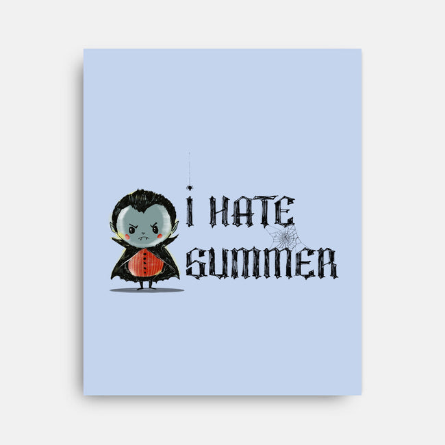 I Hate Summer-None-Stretched-Canvas-kharmazero