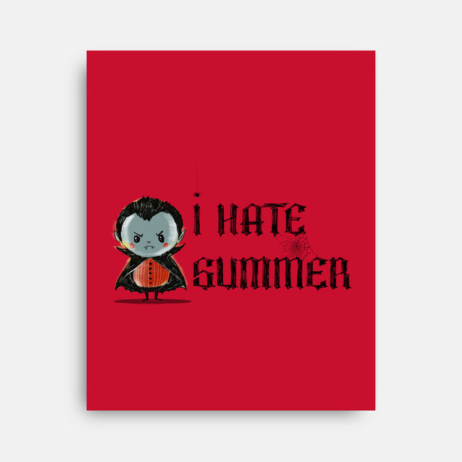 I Hate Summer-None-Stretched-Canvas-kharmazero