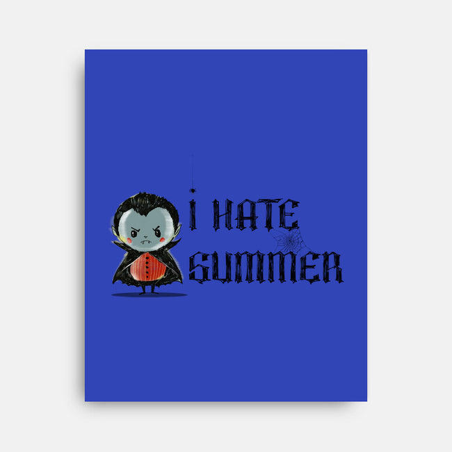 I Hate Summer-None-Stretched-Canvas-kharmazero