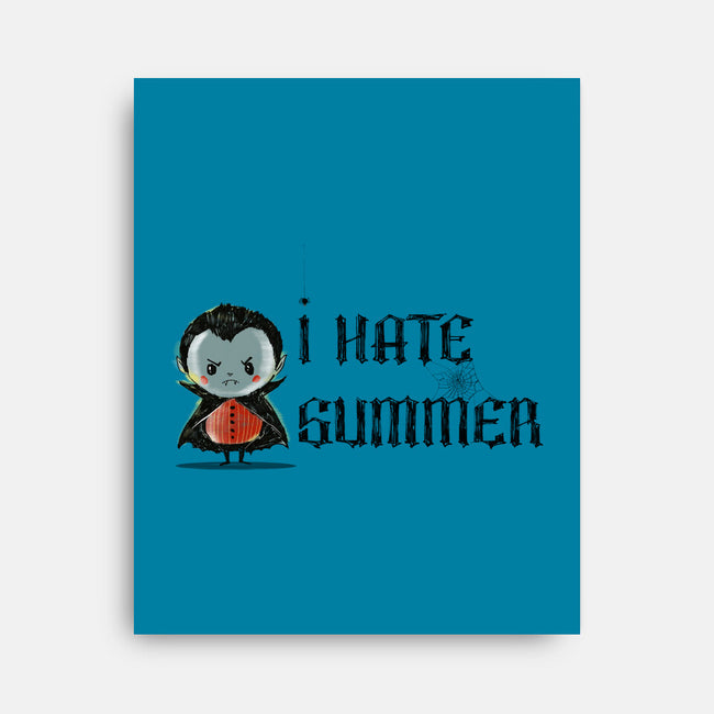 I Hate Summer-None-Stretched-Canvas-kharmazero