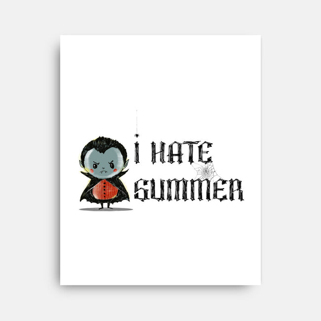 I Hate Summer-None-Stretched-Canvas-kharmazero