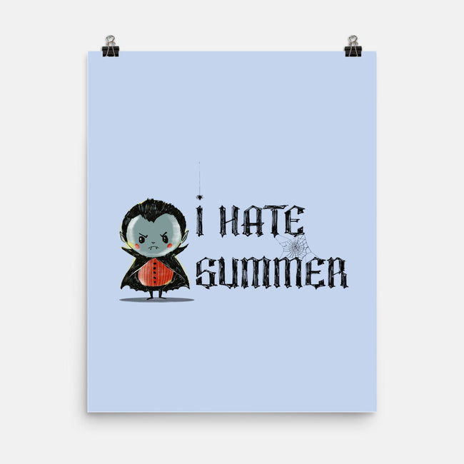 I Hate Summer-None-Matte-Poster-kharmazero