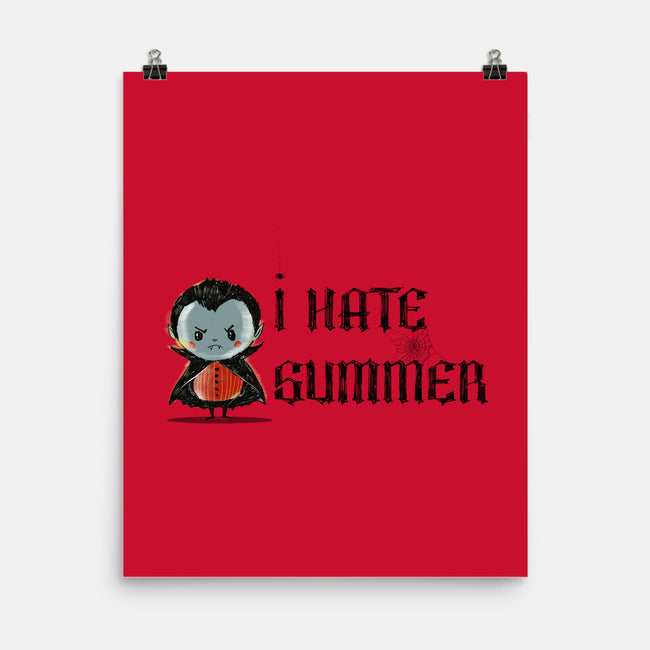 I Hate Summer-None-Matte-Poster-kharmazero