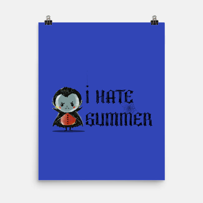 I Hate Summer-None-Matte-Poster-kharmazero