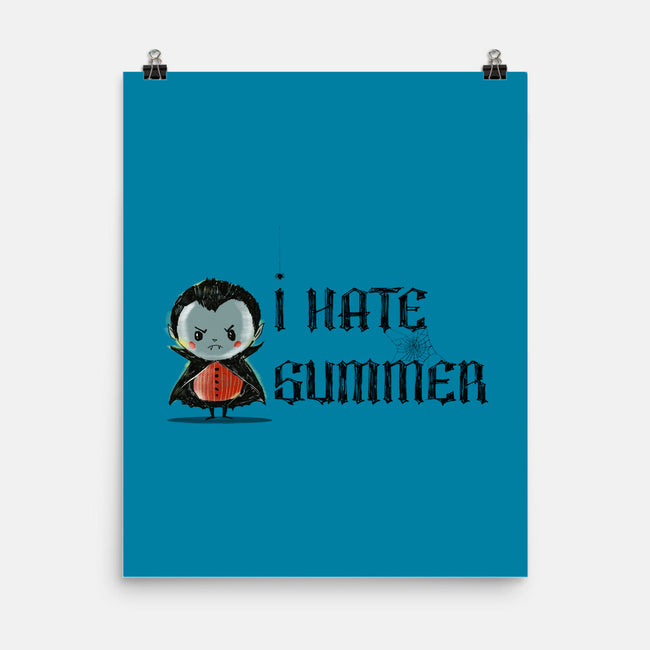 I Hate Summer-None-Matte-Poster-kharmazero