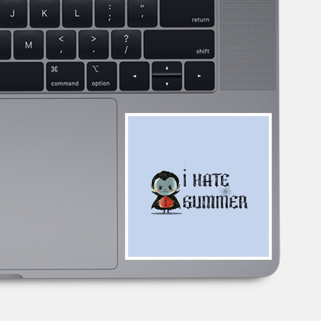 I Hate Summer-None-Glossy-Sticker-kharmazero