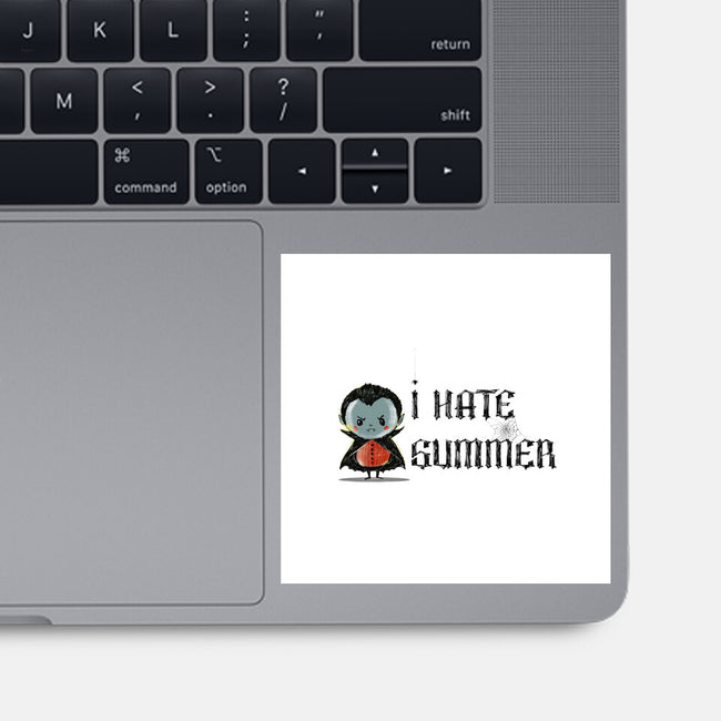 I Hate Summer-None-Glossy-Sticker-kharmazero