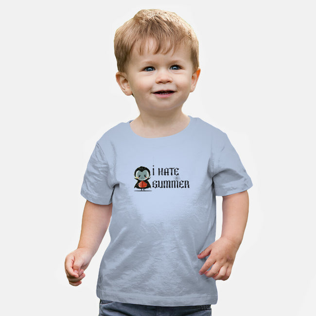 I Hate Summer-Baby-Basic-Tee-kharmazero