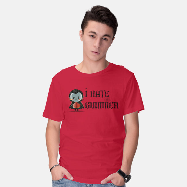 I Hate Summer-Mens-Basic-Tee-kharmazero