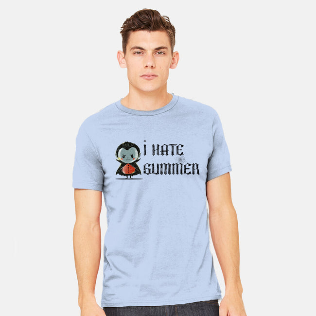 I Hate Summer-Mens-Heavyweight-Tee-kharmazero