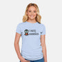 I Hate Summer-Womens-Fitted-Tee-kharmazero