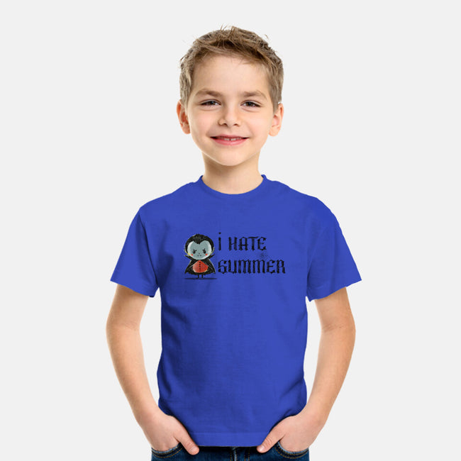 I Hate Summer-Youth-Basic-Tee-kharmazero