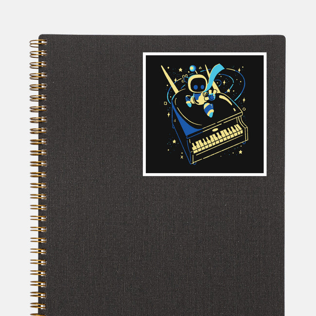 Rocket Bot-None-Glossy-Sticker-Willdesiner