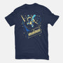 Rocket Bot-Mens-Heavyweight-Tee-Willdesiner