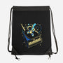 Rocket Bot-None-Drawstring-Bag-Willdesiner