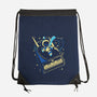 Rocket Bot-None-Drawstring-Bag-Willdesiner