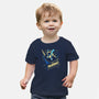 Rocket Bot-Baby-Basic-Tee-Willdesiner