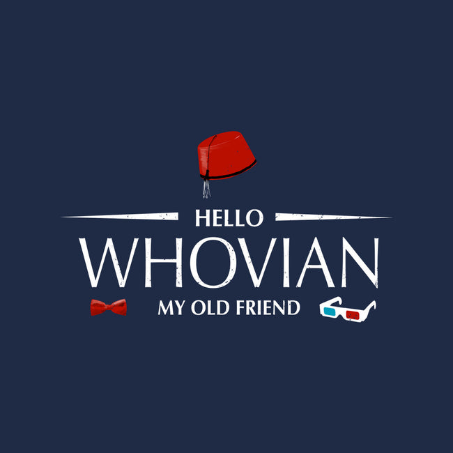 Hello Whovian My Old Friend-Mens-Long Sleeved-Tee-kharmazero