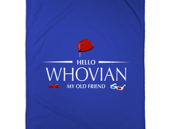 Hello Whovian My Old Friend