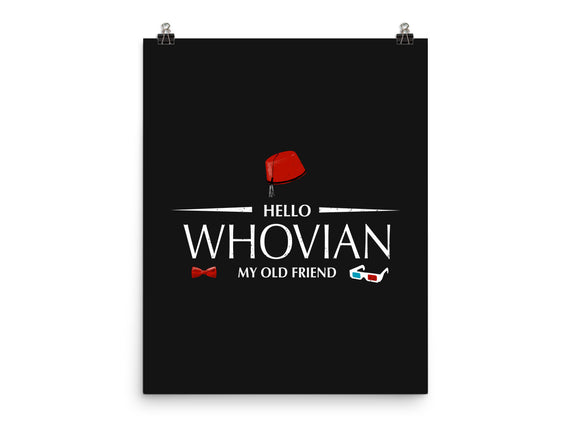 Hello Whovian My Old Friend