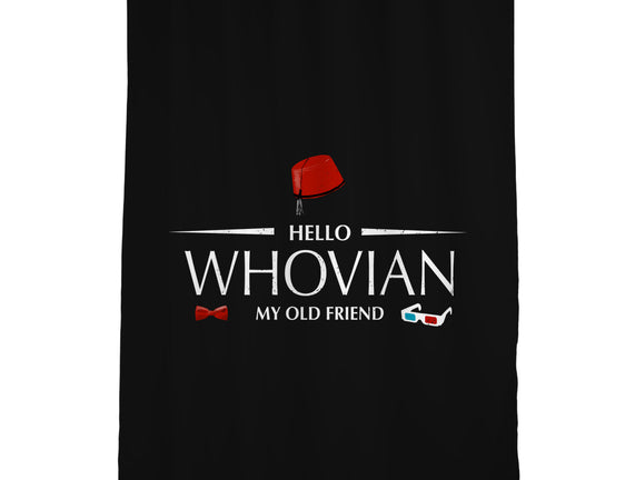 Hello Whovian My Old Friend