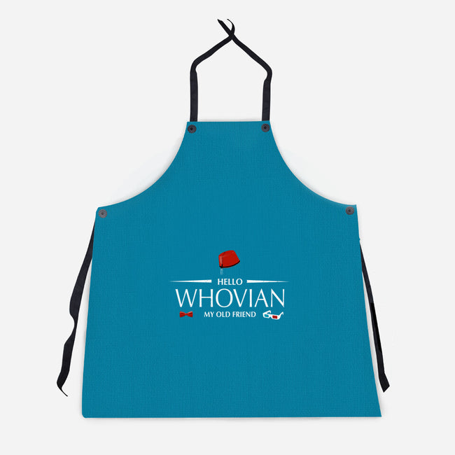 Hello Whovian My Old Friend-Unisex-Kitchen-Apron-kharmazero