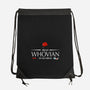 Hello Whovian My Old Friend-None-Drawstring-Bag-kharmazero