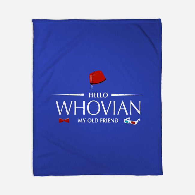 Hello Whovian My Old Friend-None-Fleece-Blanket-kharmazero